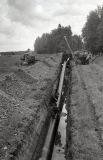 Строительство газопровода Вильнюс-Калининград, 1984г.
