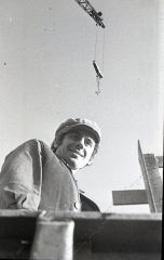 Д. Кравчишин, бригадир каменщиков-монтажников СМУ-4, 1978г.